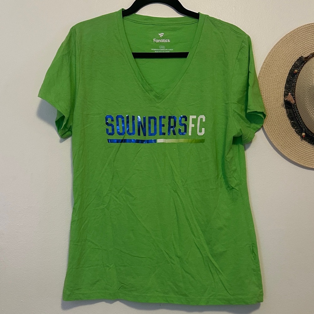 Fanatics Bright Green Sounders FC Tee